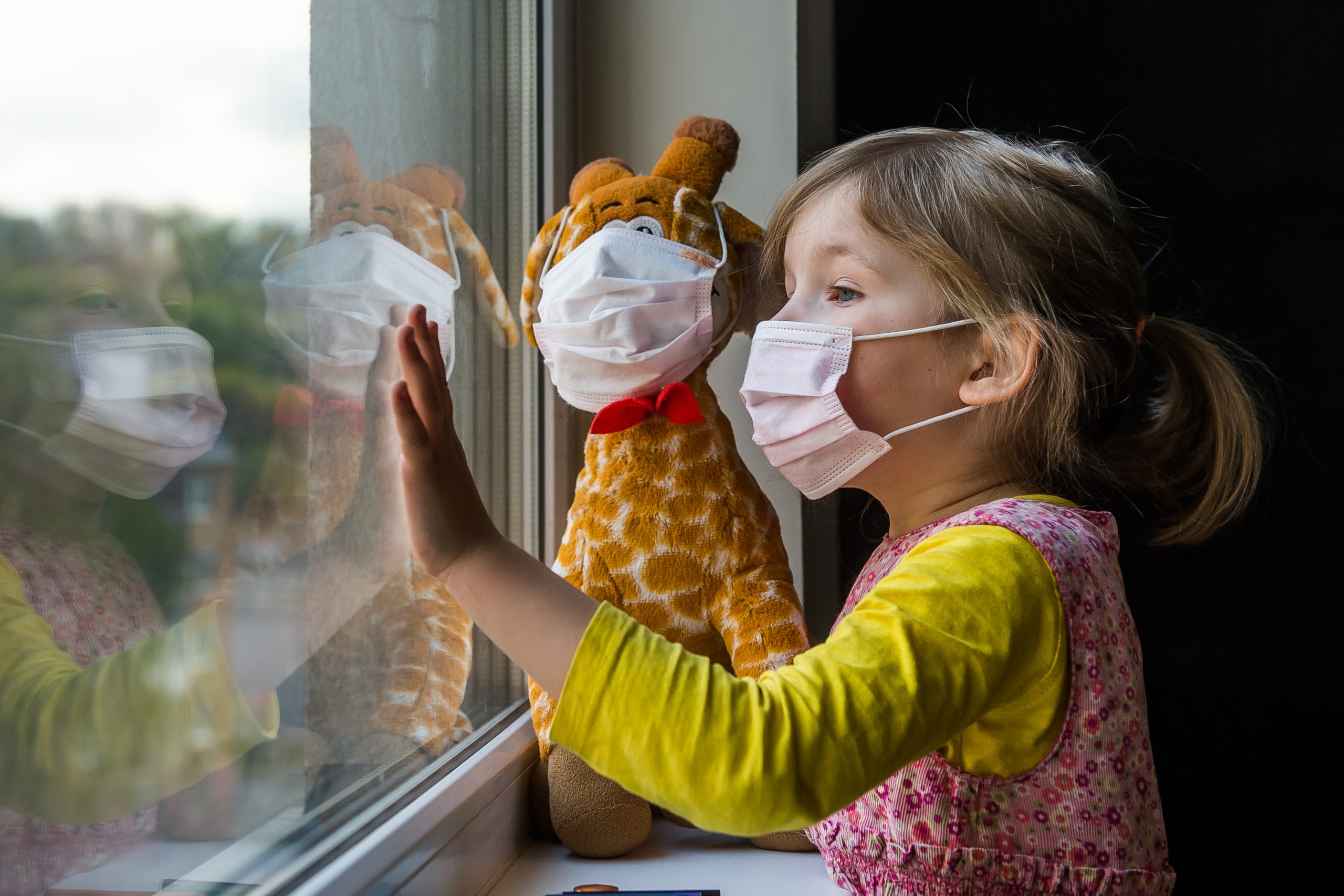 Child staying at home